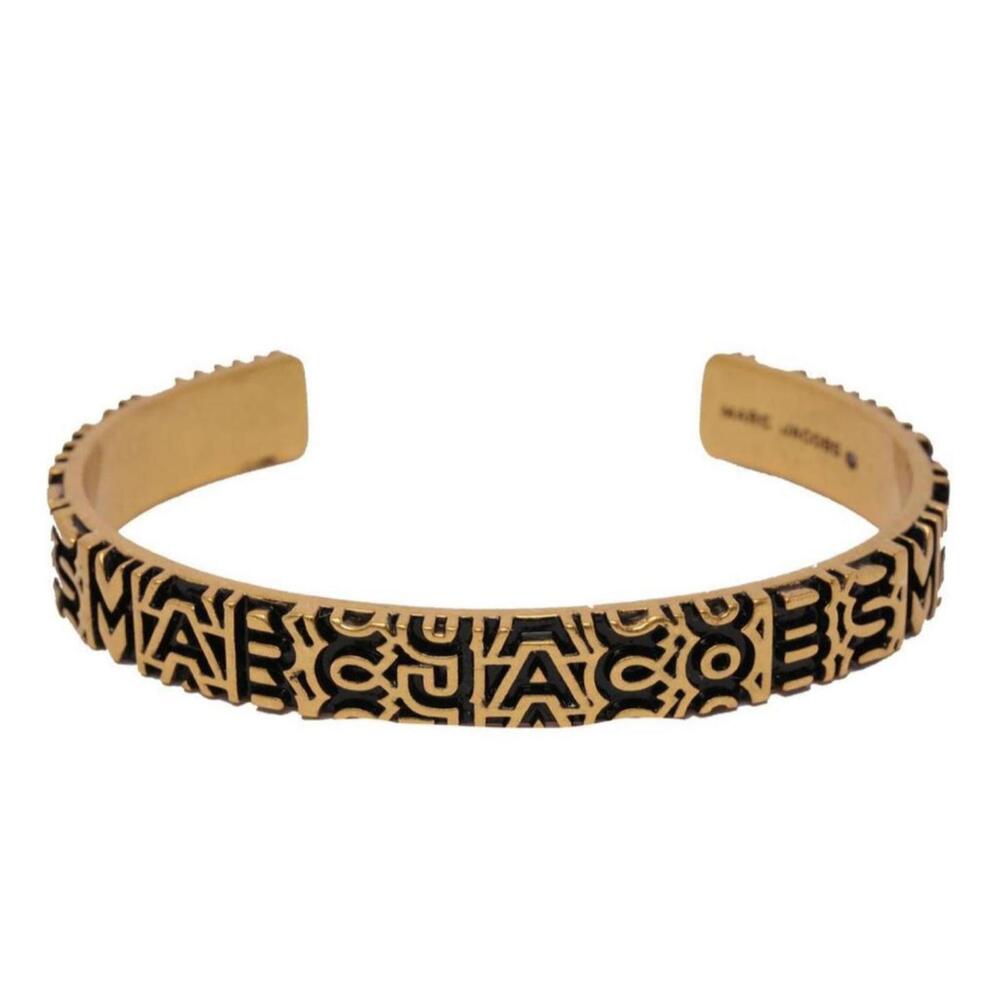 Marc Jacobs Monogram Logo Engraved Bracelet